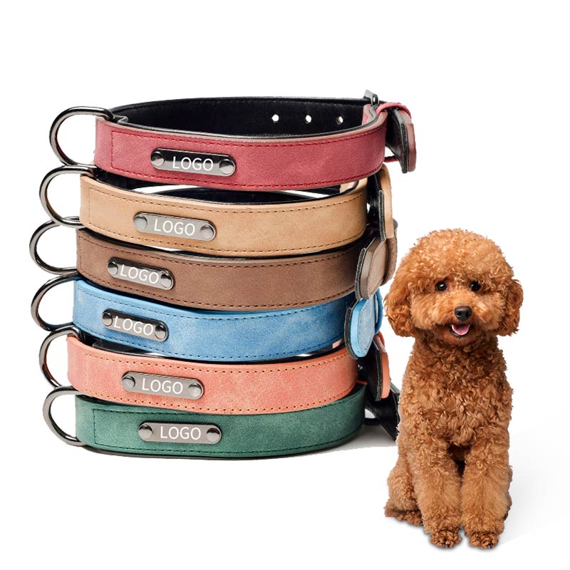 Solid Microfiber Pet Collar