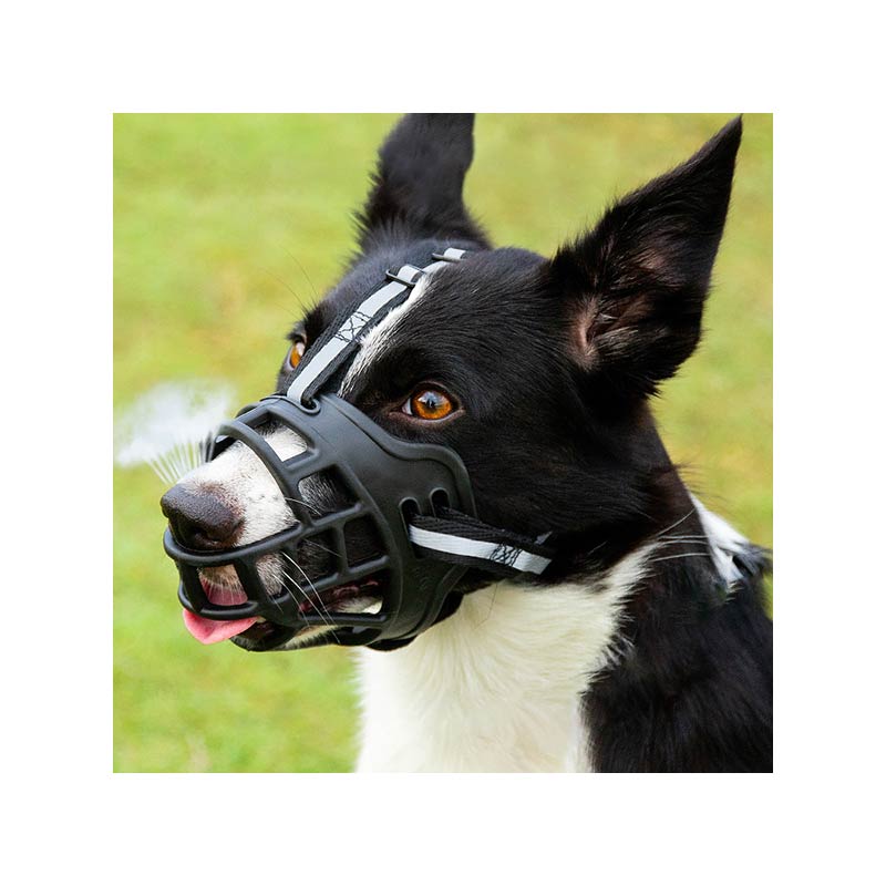 Dog Safe Muzzle with Adjustable Straps