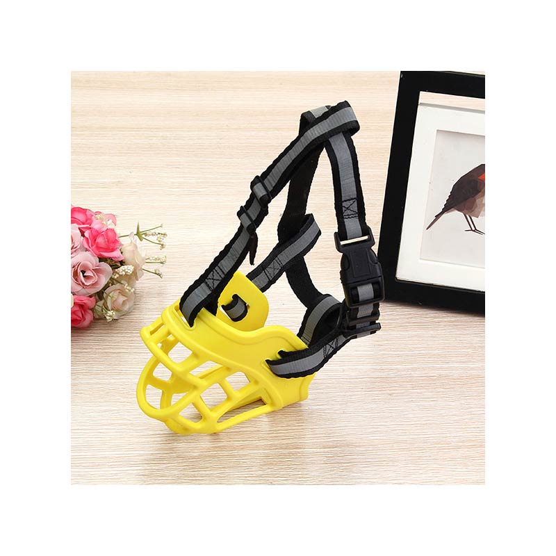 Dog Safe Muzzle with Adjustable Straps