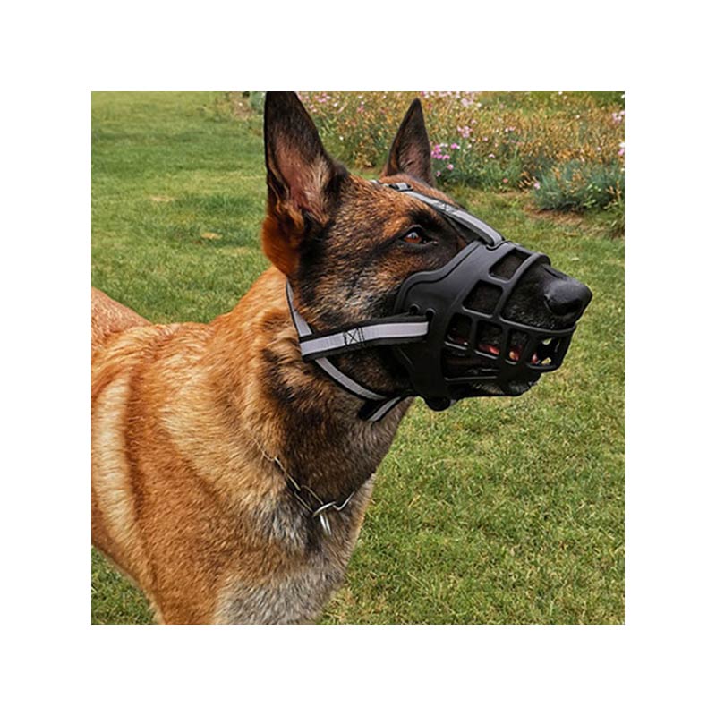 Dog Safe Muzzle with Adjustable Straps