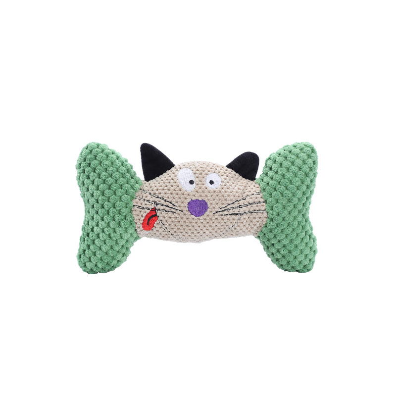 Cat Bone Shape Pet Dog Chew Toys