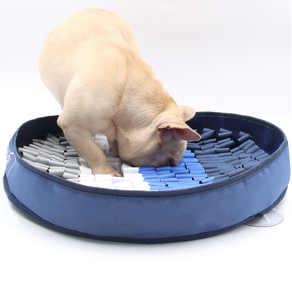 Round Splicing Dog Sniff Mat