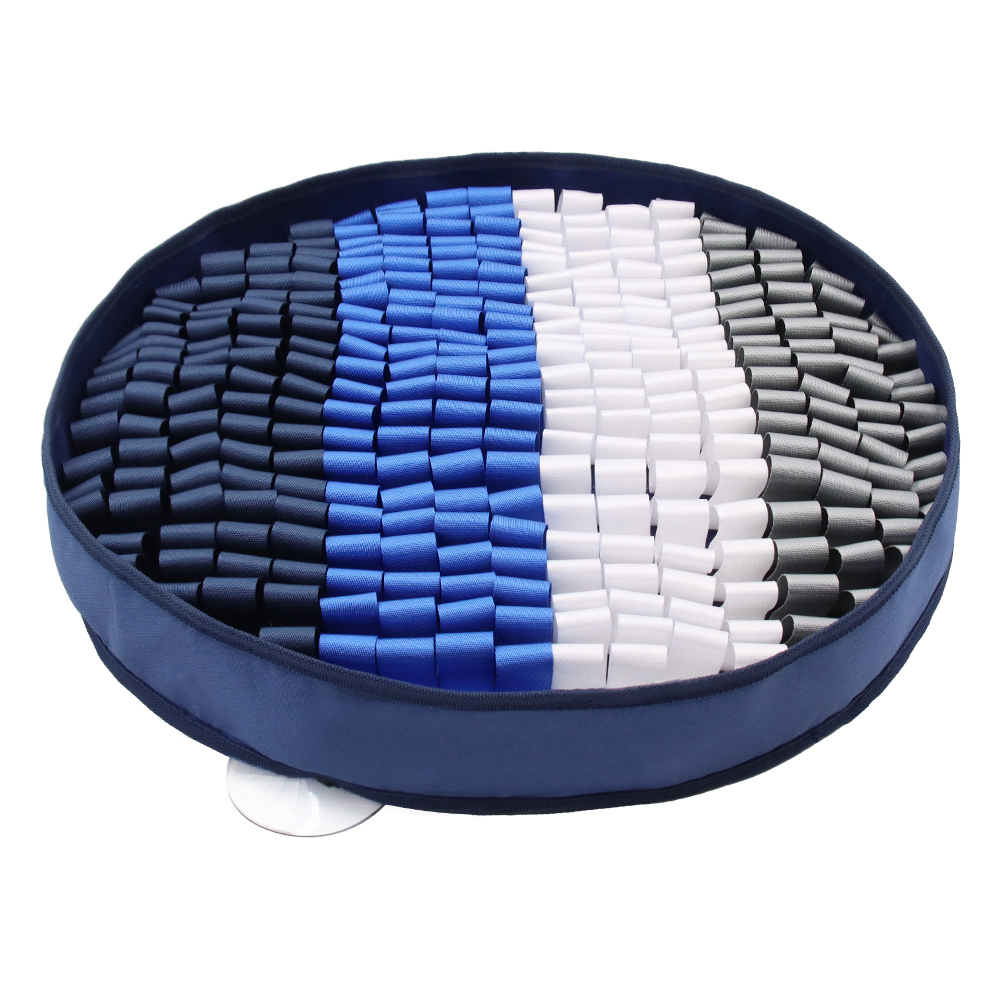 Round Splicing Dog Sniff Mat