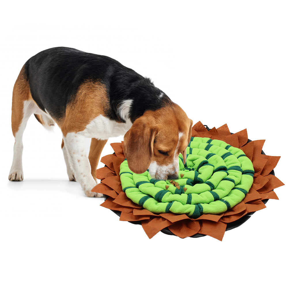 Foldable Colorful Sunflower Dog Sniff Mat