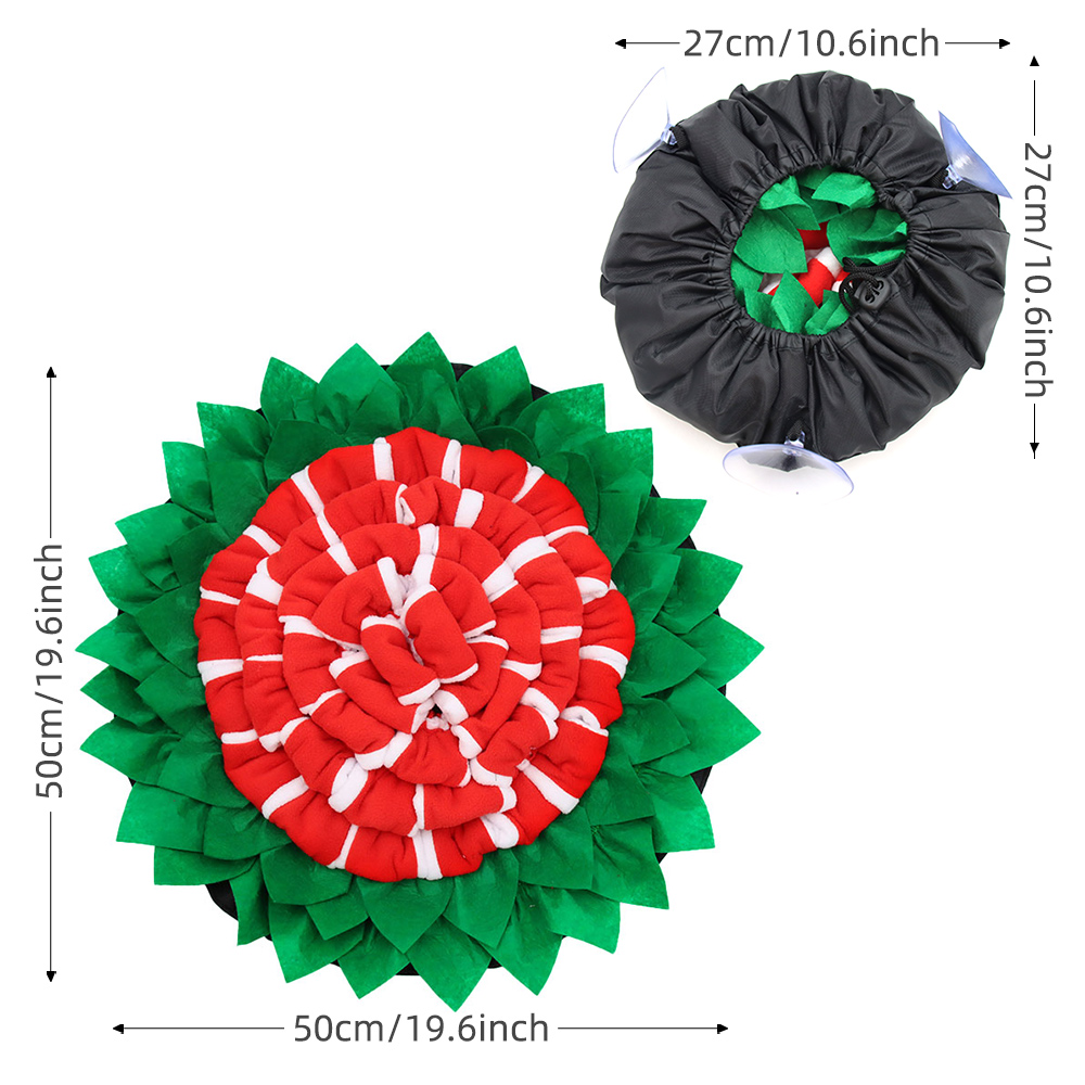 Foldable Colorful Sunflower Dog Sniff Mat