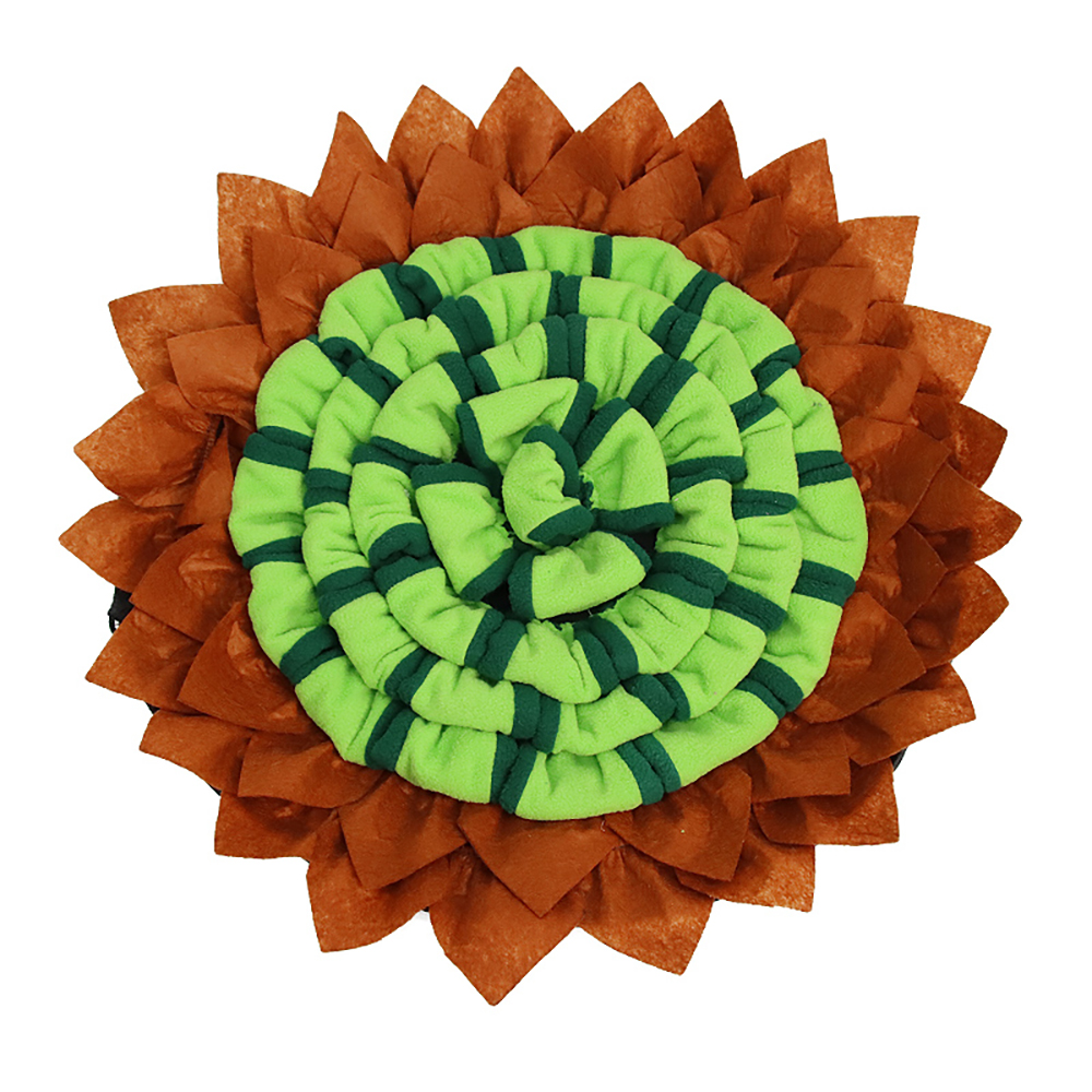 Foldable Colorful Sunflower Dog Sniff Mat