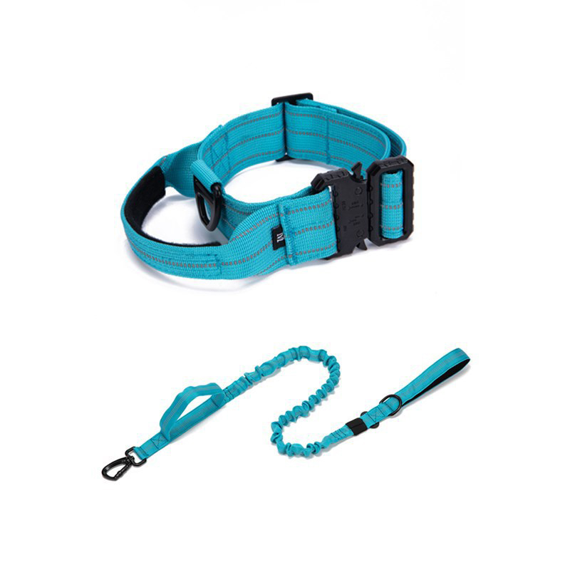 Reflective Nylon Pet Dog Collar with Han