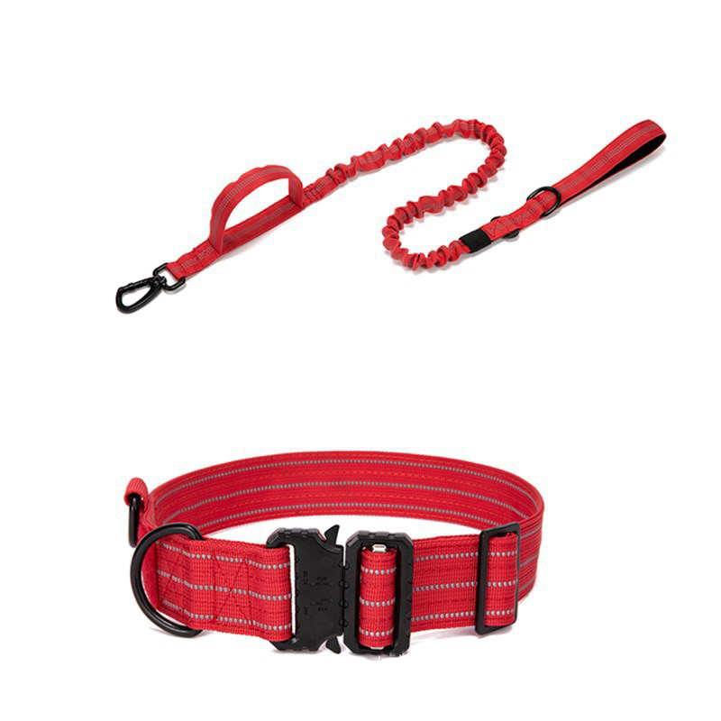 Reflective Pet Collars Leash Set
