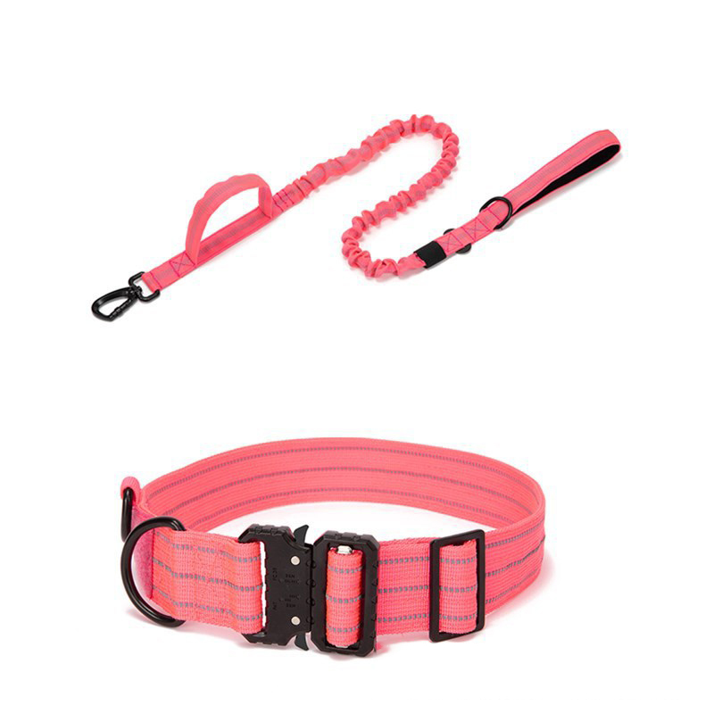 Reflective Pet Collars Leash Set
