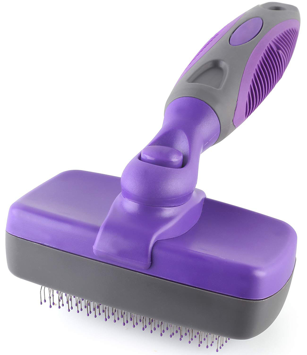 Pet Self-Cleaning Slicker Brush