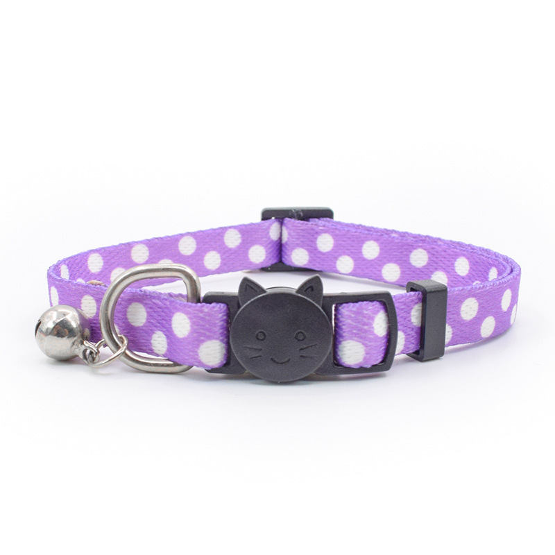 Printing Adjustable Pet Bow Tie Collar with Bell