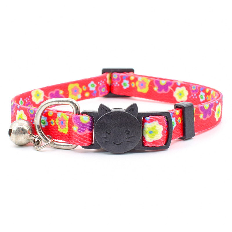Printing Adjustable Pet Bow Tie Collar with Bell