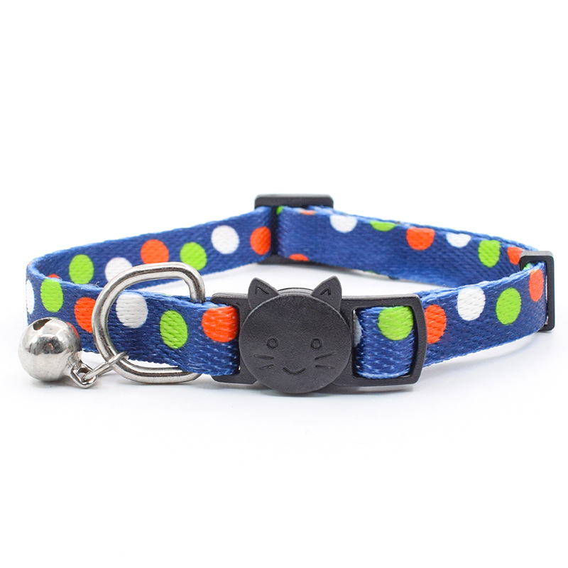 Printing Adjustable Pet Bow Tie Collar with Bell