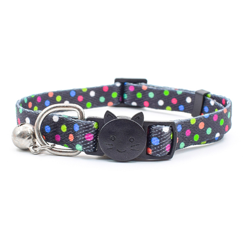 Printing Adjustable Pet Bow Tie Collar with Bell