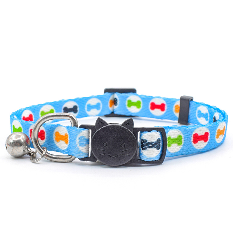 Printing Adjustable Pet Bow Tie Collar with Bell