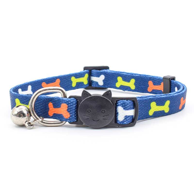 Printing Adjustable Pet Bow Tie Collar with Bell