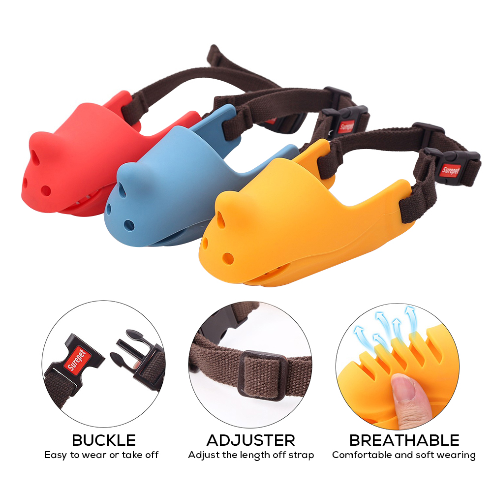 Silicone Dog Anti Bite And Anti Bark Muz