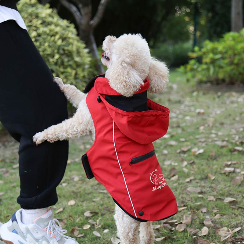 Outdoor Waterproof Detachable Pet Hoodie