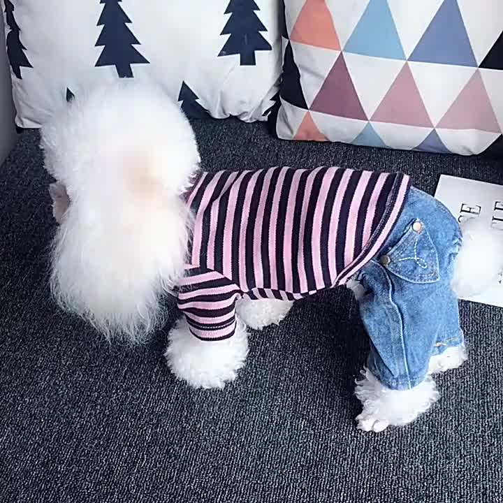 Pet Denim Jumpsuit