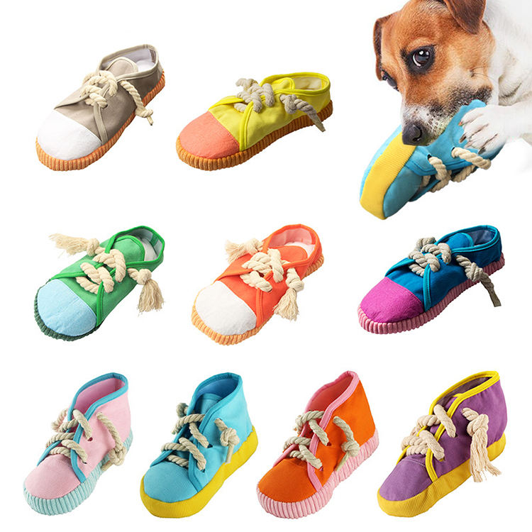 Shoe Shape Squeaky Dog Toy