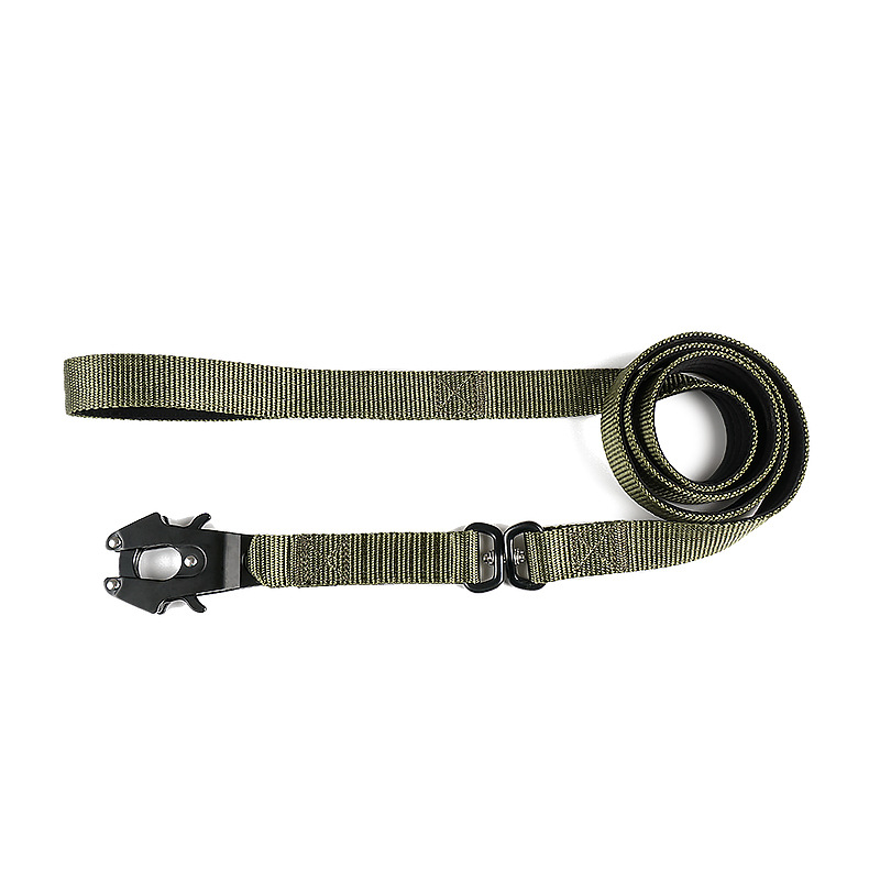 Aluminum Frog Buckle Dog Leash