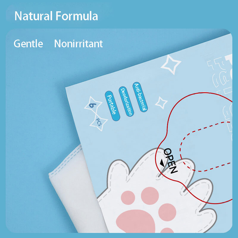 Disposable Non Woven Pet Cleaning Gloves