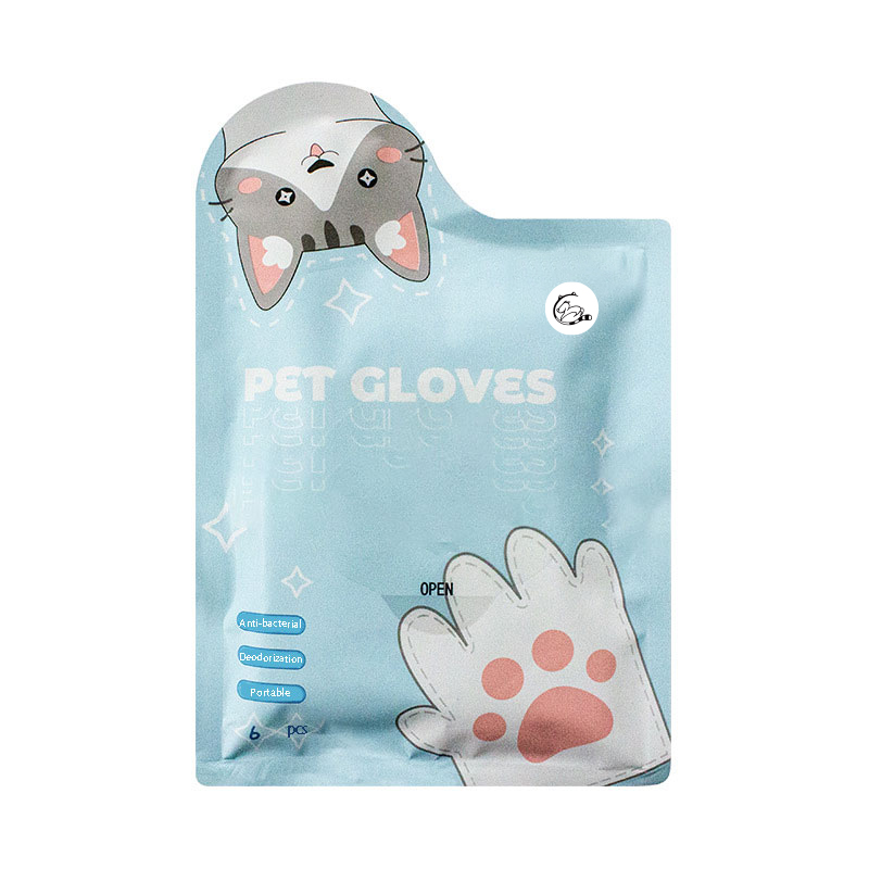 Disposable Non Woven Pet Cleaning Gloves
