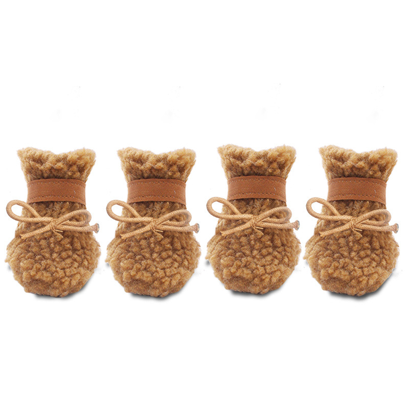 Fleece Dog Snoe Shoes