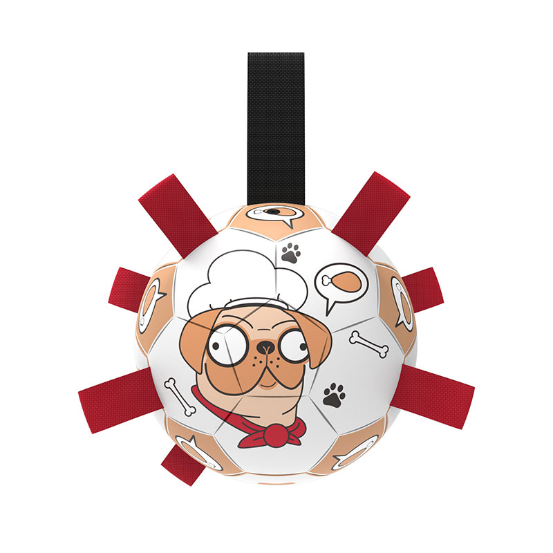 Football Shape Dog Tug Toy