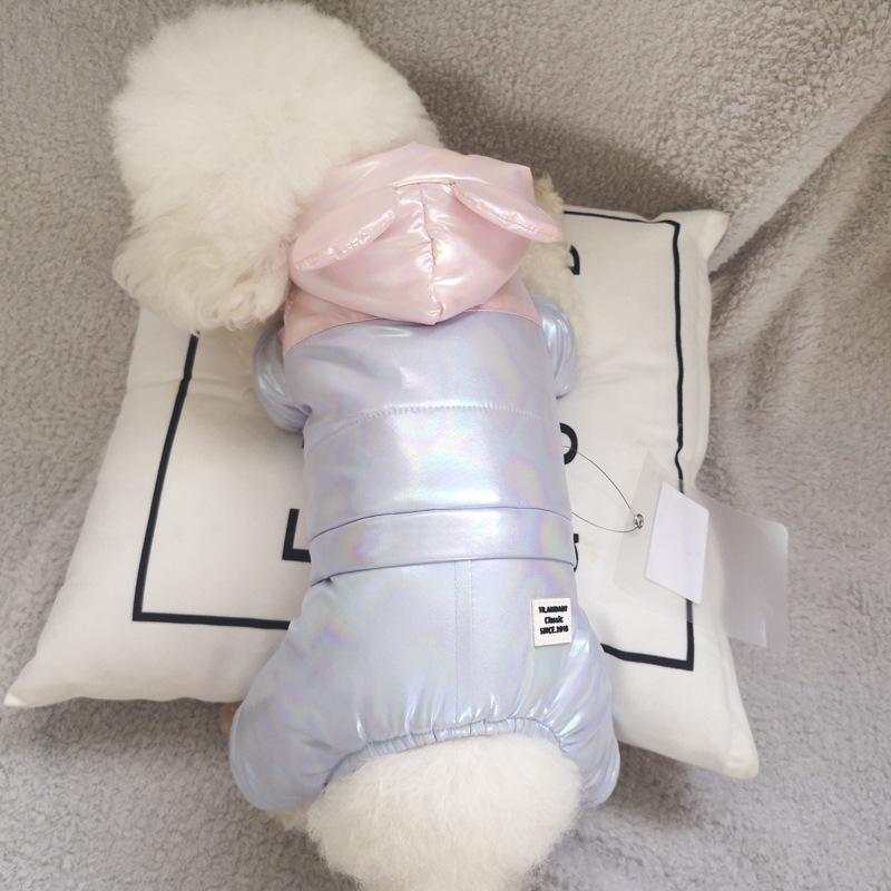 Waterproof Colorful Winter Pet Hoodie Dog Clothes