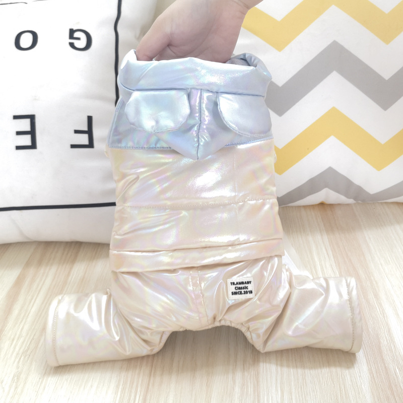 Waterproof Colorful Winter Pet Hoodie Dog Clothes