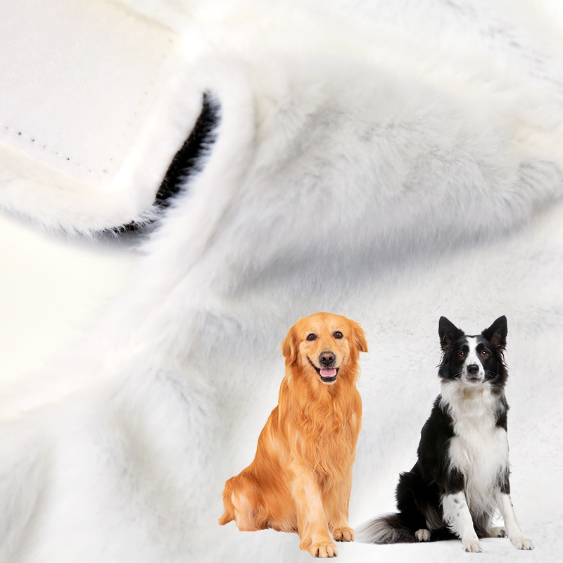 Mink made dog fashion clothes for winter